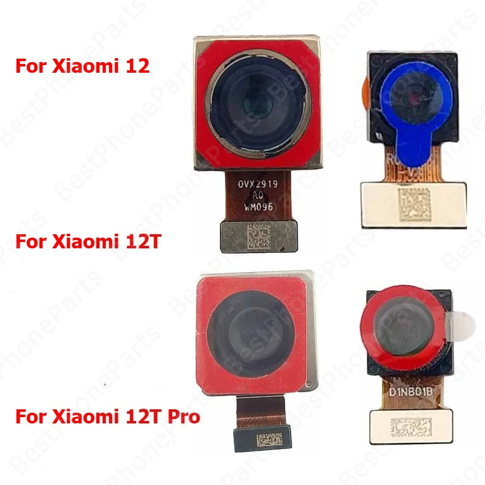 Rear Camera For Xiaomi Mi 12 Mi12 12T Pro Mi12T 12TPro Back Camera Module Flex Backside View Replacement Spare Parts