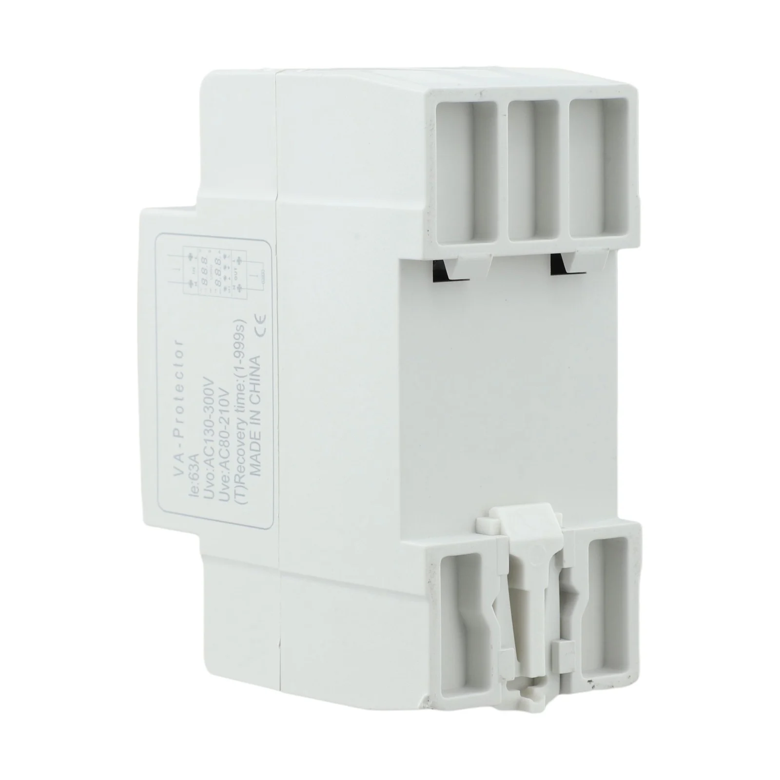 Smart Voltage Protection Relay with Dual LCD Display and Delay Function for Overcurrent and Undervoltage Protection in Circuits