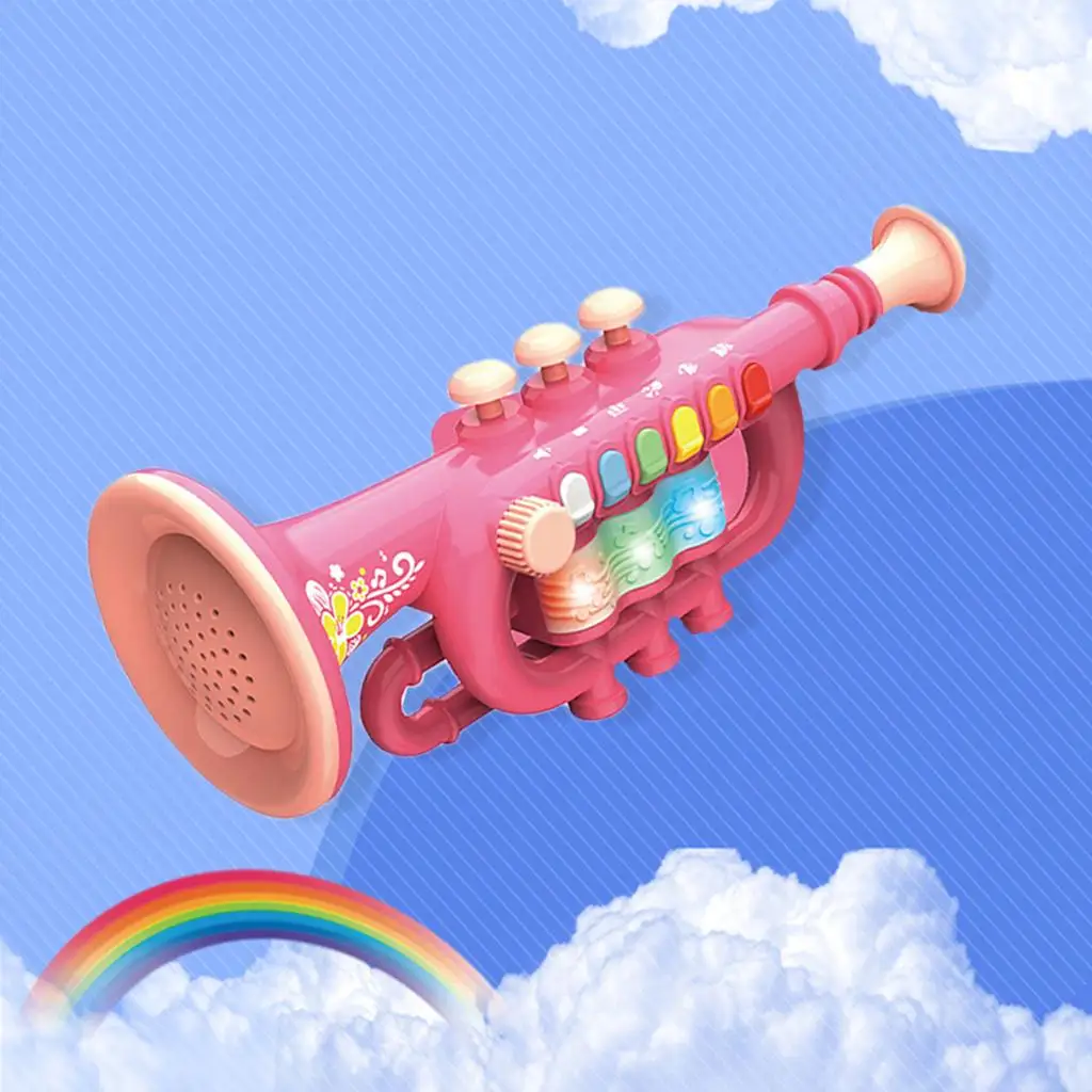 Illustration colorée de la trompette et des notes musicales | Vecteur Gratuite Illustration colorée de la trompette et des notes musicales | Vecteur Gratuite