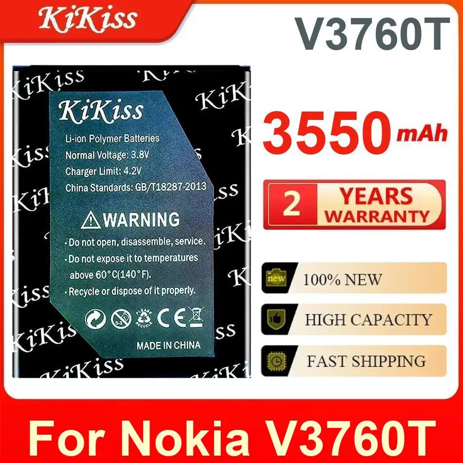 

Батарея Kikiss V3760T емкостью 3550 мАч для Nokia