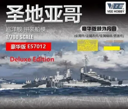 VEE Hobby E57012 1/700 USS Sandiego CL-53 1944 DX Model Kit