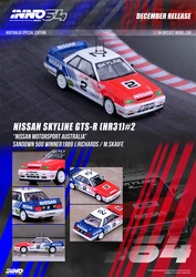 Ready stock INNO 1:64 NISSAN SKYLINE GTS-R HR31 #2 Diecast Model Car