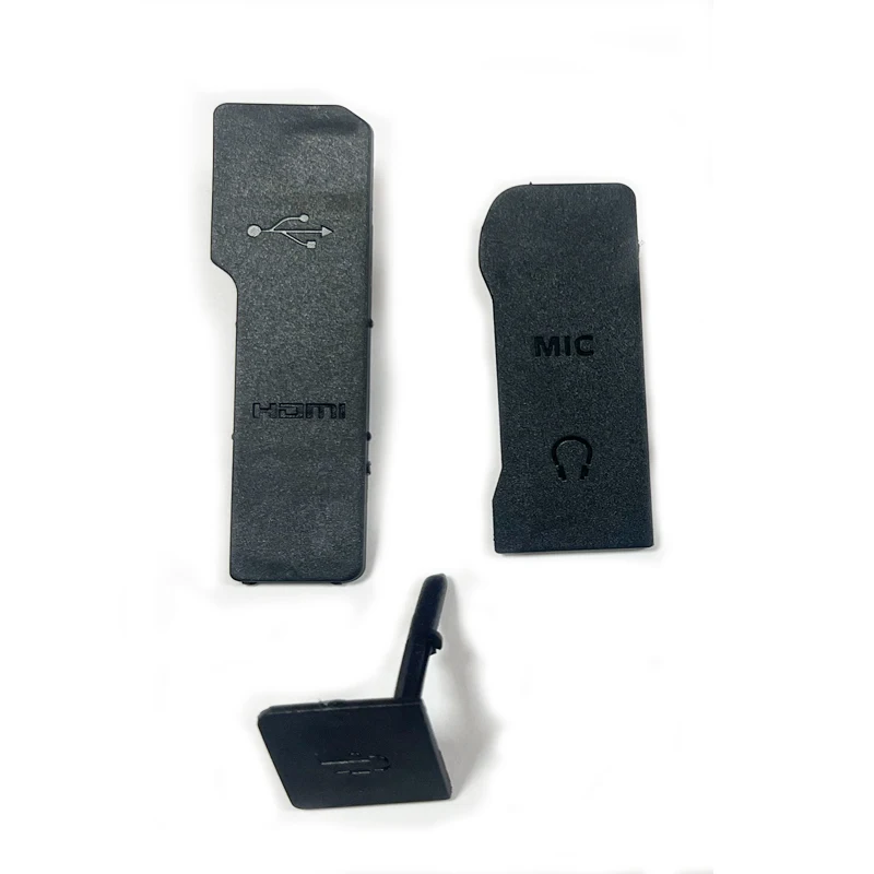 Tutup tutup pintu debu karet HDMI USB, pengganti tutup MIC untuk kamera Digital Canon EOS R6