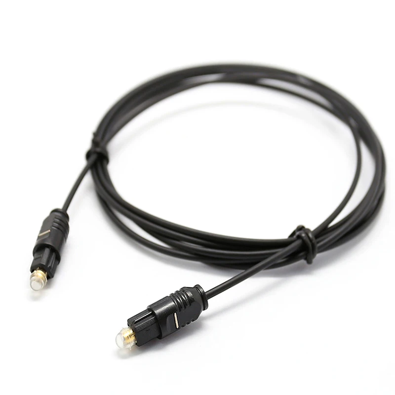 New High Quality SPDIF MD DVD Gold-Plated Cable 1m 1.5m 2m 3m 5m For Toslink Gold-Plated Digital Optical Audio Cable