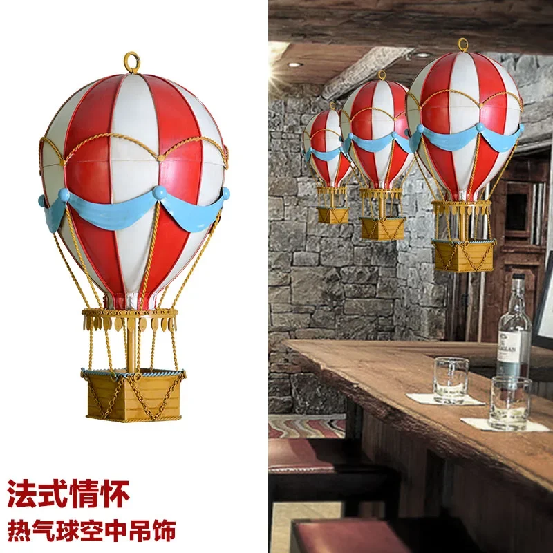 

wrought iron retro hot air balloon model