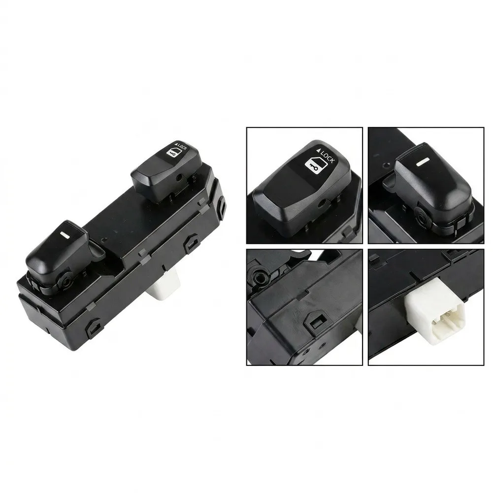 Direct Fit Power Window Switch for Hyundai For Tucson 2010 to 2015 Right Front Passenger Side Matches 935752S100 and 93575 2S100