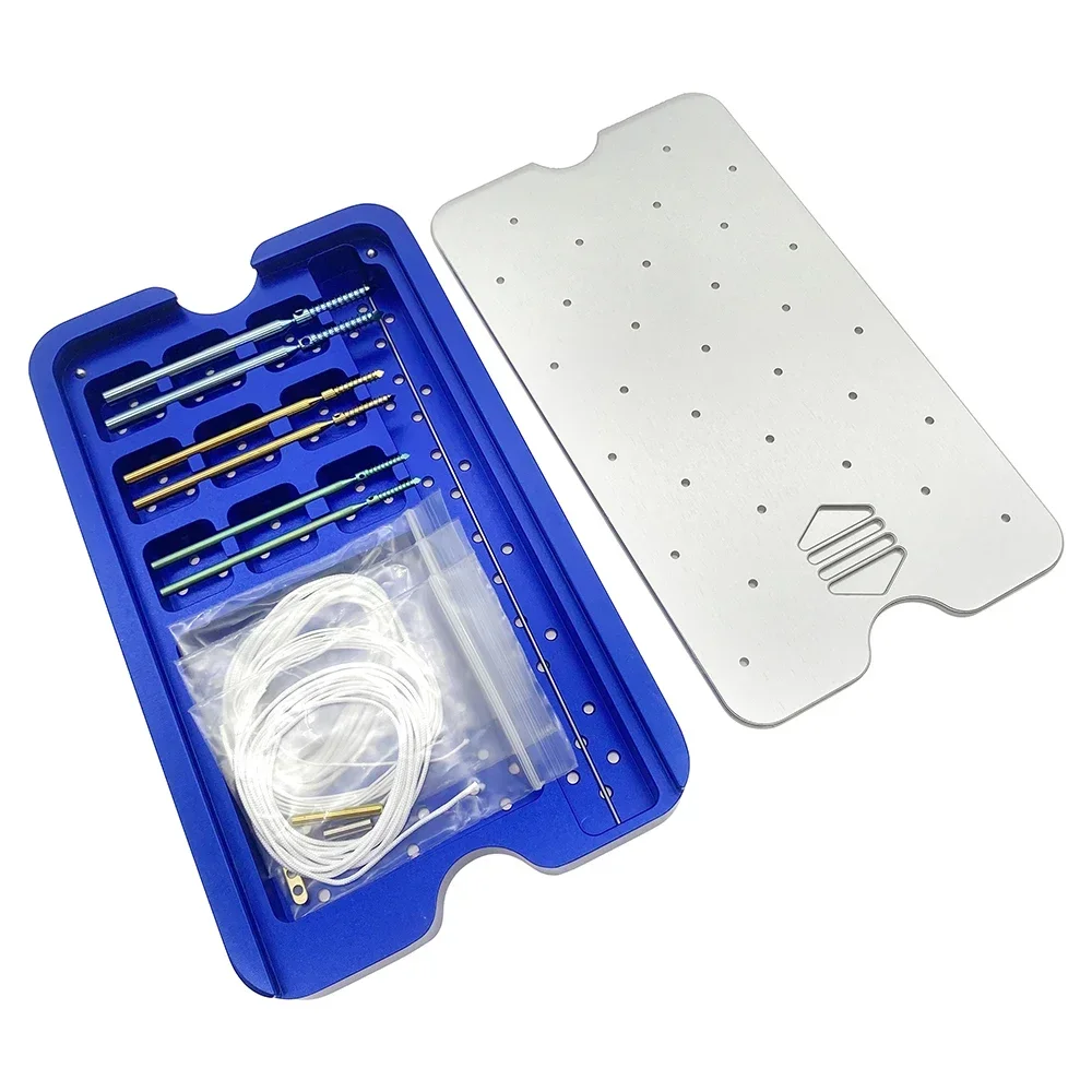 Titanium Orthopedic Suture Anchor system veterinary pet suture anchor Screw  set Orthopedic Instrument