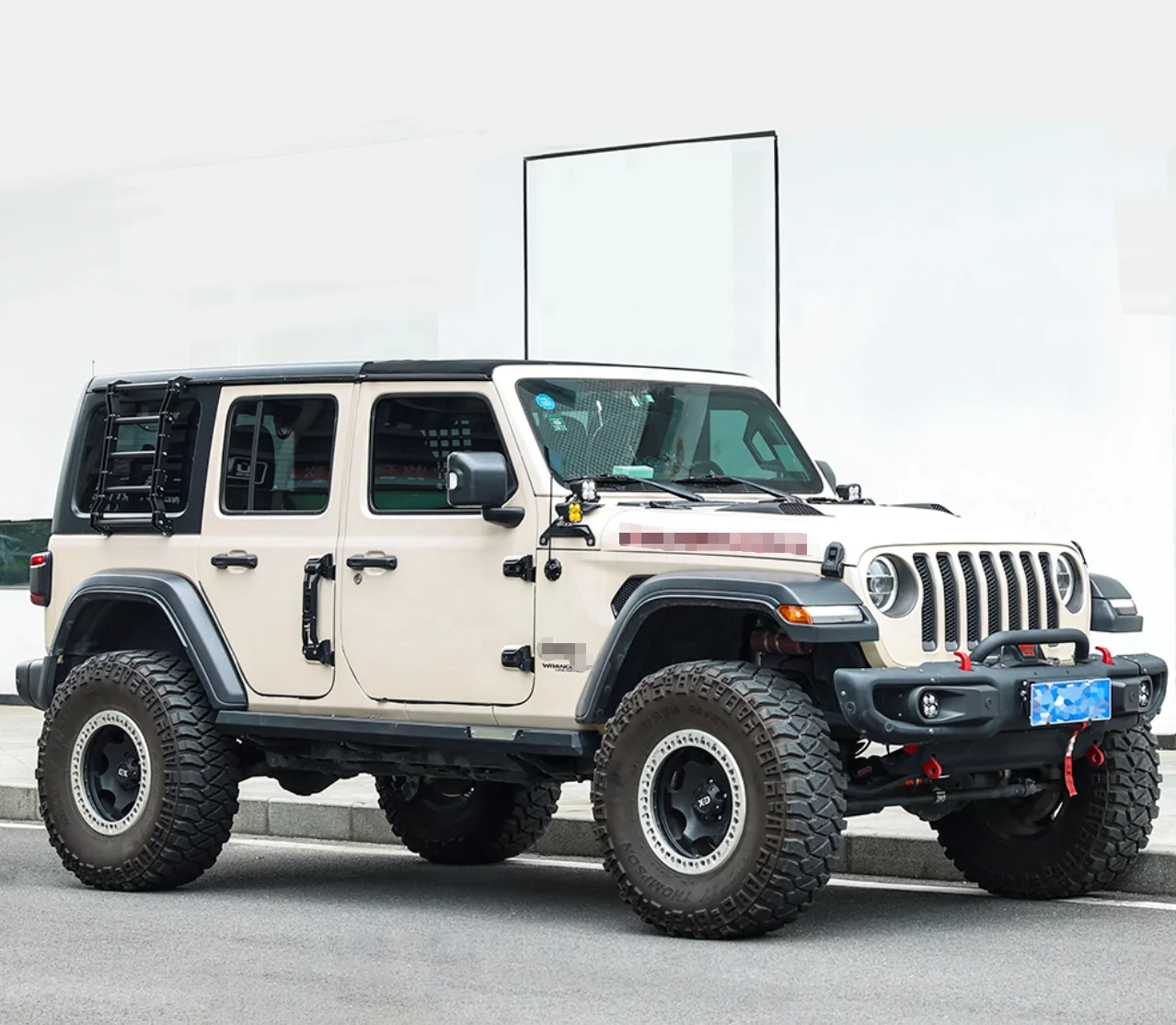 

Side Ladder For Jl Jeep Wrangler Accessories Side Car Ladders Auto Parts Auto Parts