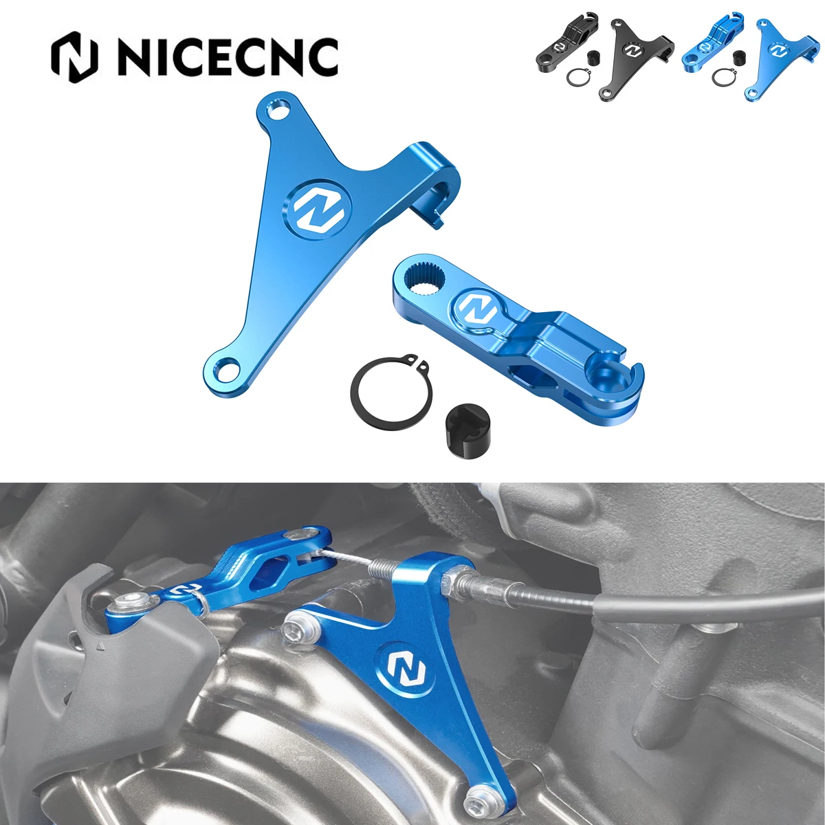 

Clutch Lever Clutch Arm Extension Bracket For Yamaha Tenere 700 XTZ 700 2019-2024 2023 Tenere 700 World Raid 2022 MT07 2018-2022
