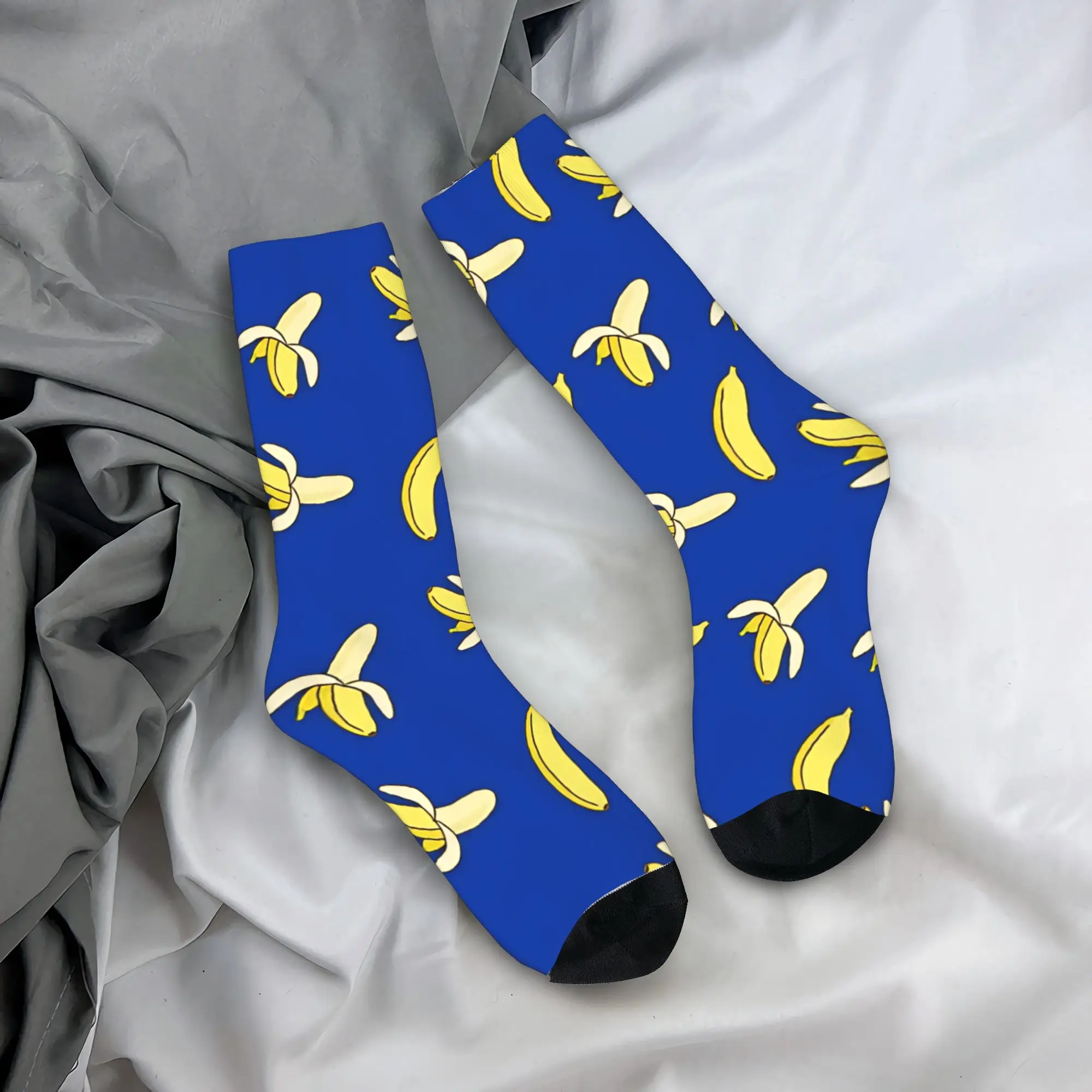 Scott Hunter Inspired Banana Socks  Stockings  Kawaii Socks Men Warm Soft Socks Spring Running Custom Anti Skid Socks