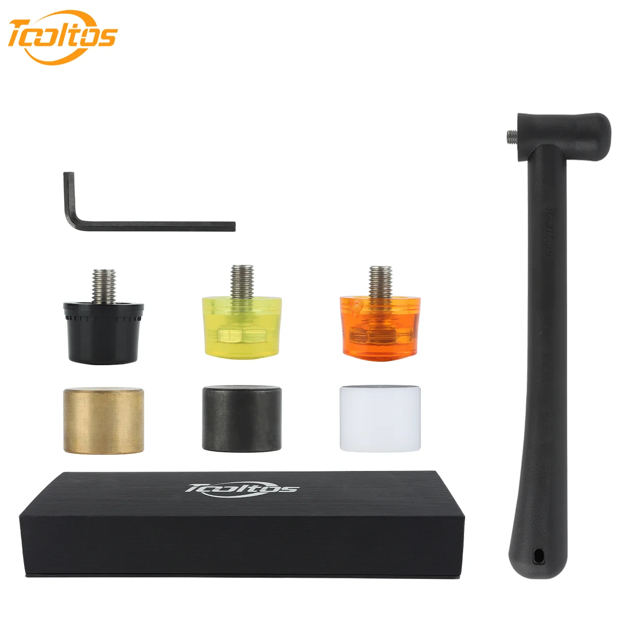 

TOOLTOS Replaceable Hammer Head Jewelry Making Tool Set for Metal Forming, Engraving and Goldsmith Craft Work