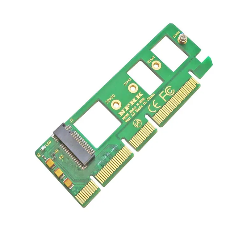 Адаптер карты расширения PCIe 3.0 x4 x8 x16 к NVME M.2 NVMe SSD