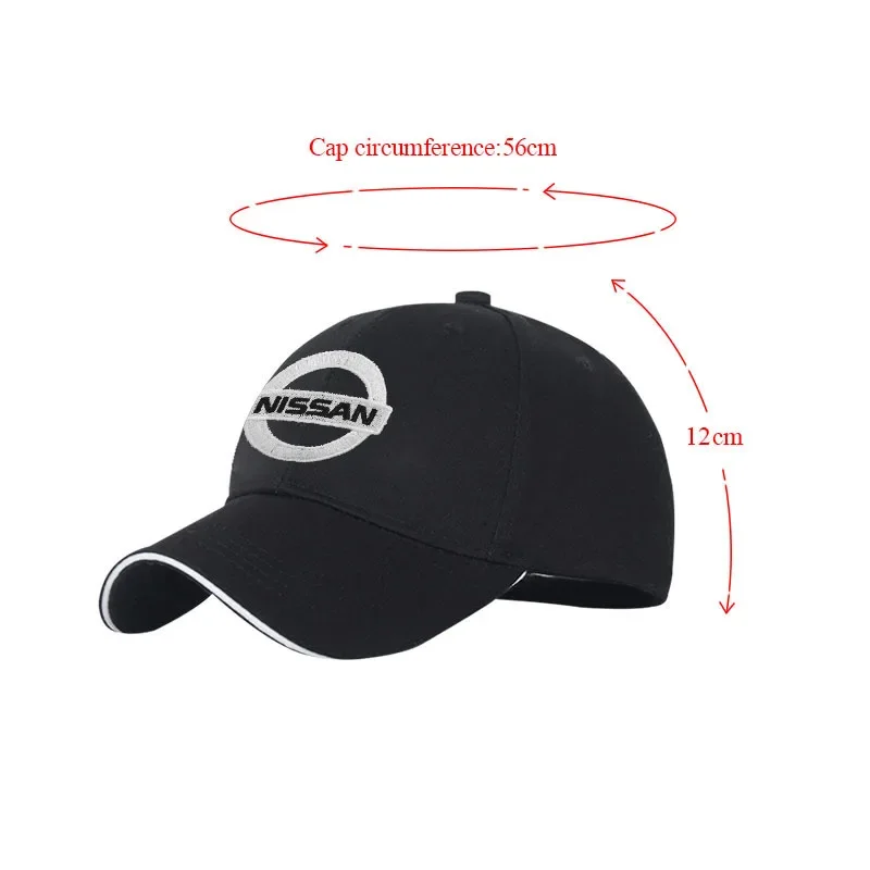 ar Baseball Cap Peaked Cap Adjustable Unisex Summer Dad Hat Shade Sport Baseball Hats For Nismo Nissan Tiida Teana Skyline Juke