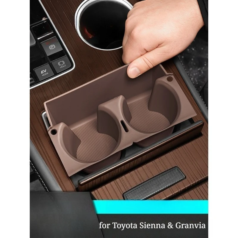 Special Center Console Cup Pad for Toyota Sienna & Granvia - All-In-One Interior Mod Trim Set