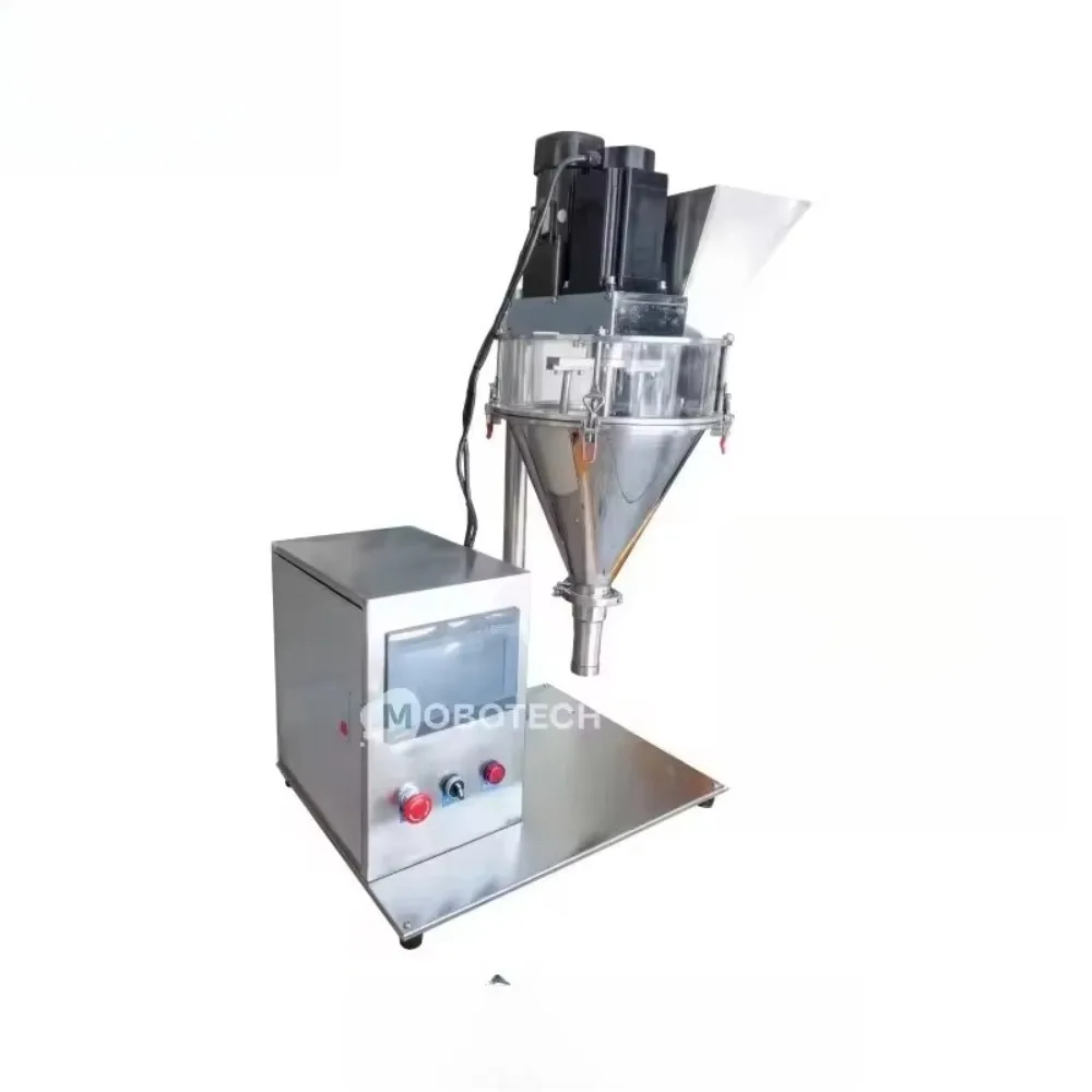 Powder dispensing machine Small business bottle cap Powder auger filling machine Quantitative filler