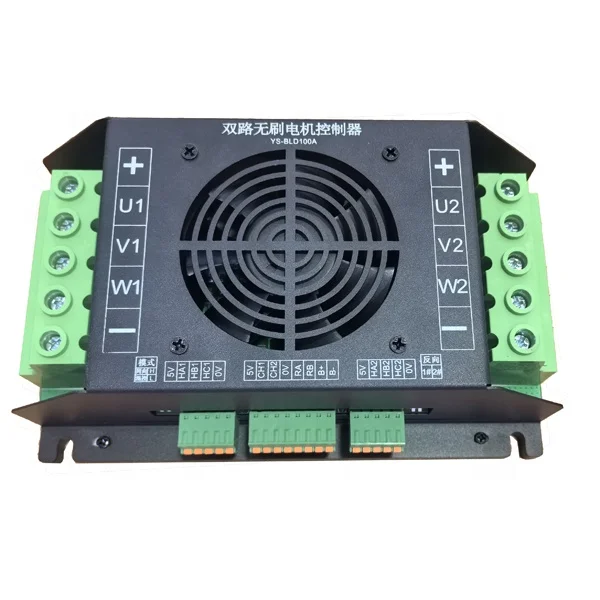 1000W 48V Double Module Electric Motor Driver PWM Controller