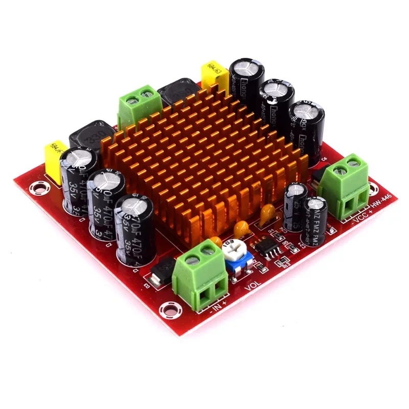 DC 12V 24V 150W Channel Mono Mono penguat suara saluran Digital papan Amp dengan Preamplifier UNTUK Arduino
