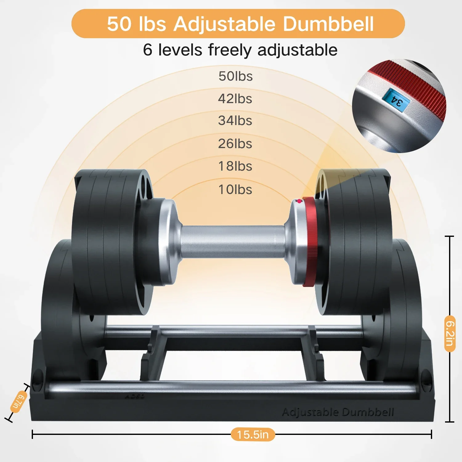 SNODE AD50A Hollow Base Gym Equipment Dumbells Set With Stand For Male Model With Hex Dumbells Gym Home Hot Sales