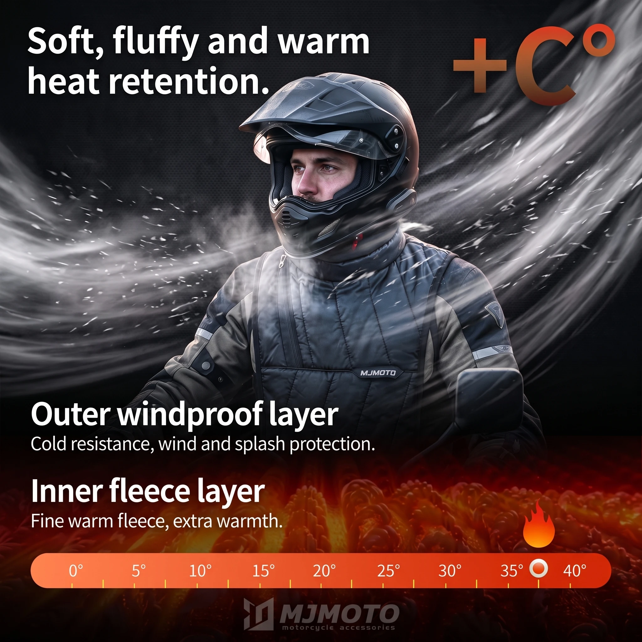Winter Thermal Motorcycle Neck Wrap Windproof Warm Full Neck Protectors Scarf Moto Sports Cycling Neck Warmer Face Mask