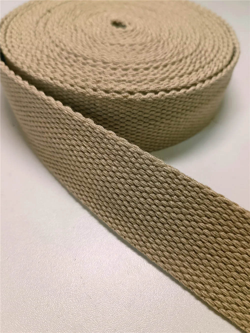 3cm 3 Meter Baumwoll gurt bänder für DIY Handwerk Dekoration schweres Nähen Gurtband Home Wrap Einkaufstaschen für Outdoor-Lieferungen – Detail 1