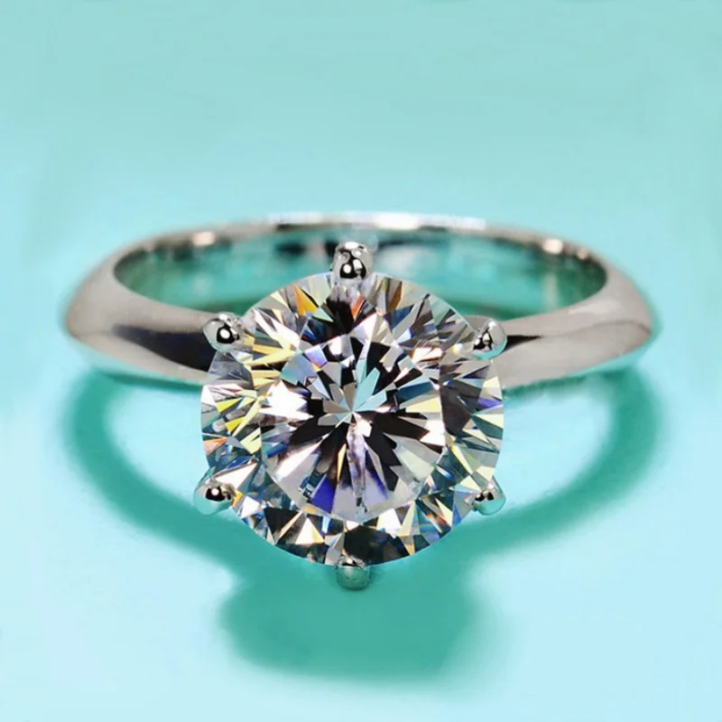 Fancy Cubic Zirconia Ring Women\'s Exquisite Design Fashion Versatile Jewelry Luxury Wedding Party Accessories