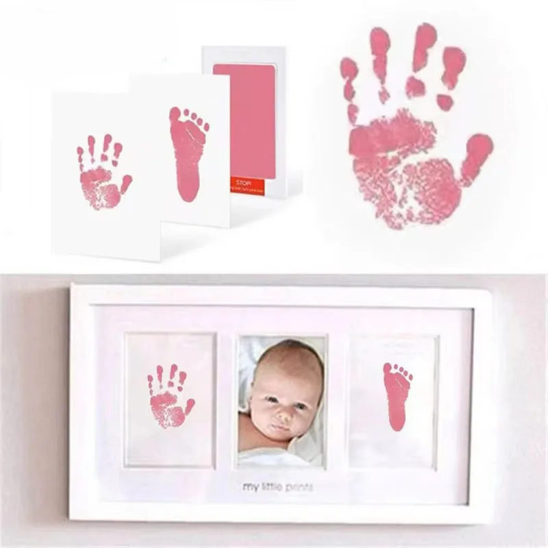 Cute Pet Footprints Ink Pad Year Old Commemorative Siblings Ink Pad Student Graffiti Handmade Printing Mud view 3