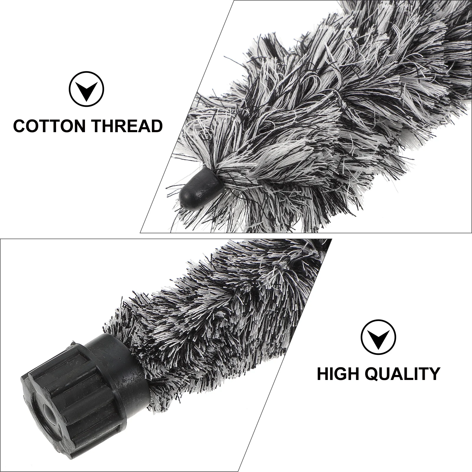 

Sax Cleaning Brush Brushes for Musical Instruments Piano Supplies Cotton Thread Alto Repair Maintenance Kit