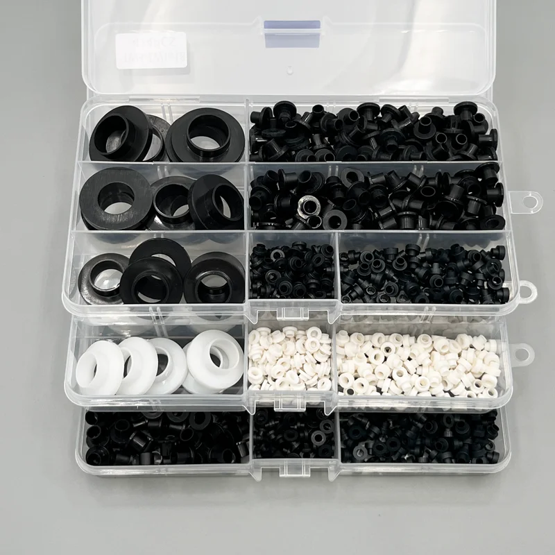Bis zu 414p T-förmige Nylon-Unterlegscheibe TW3 TW6 TW8 TW9 TW10 T0 TW16 Konkave und konvexe Kunststoff-Schraubenhülse Isolierpartikel für Schrauben – Detail 4