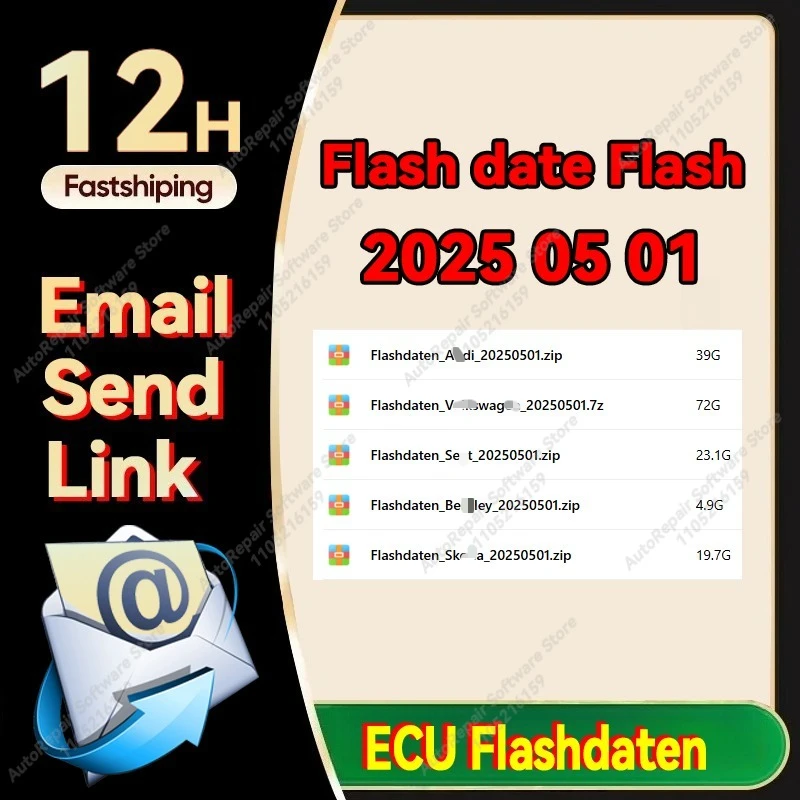 

[2025.05] Новейшие флэш-файлы данных прошивки Flashdaten ECU для VW, AUDI, SEAT для SKODA