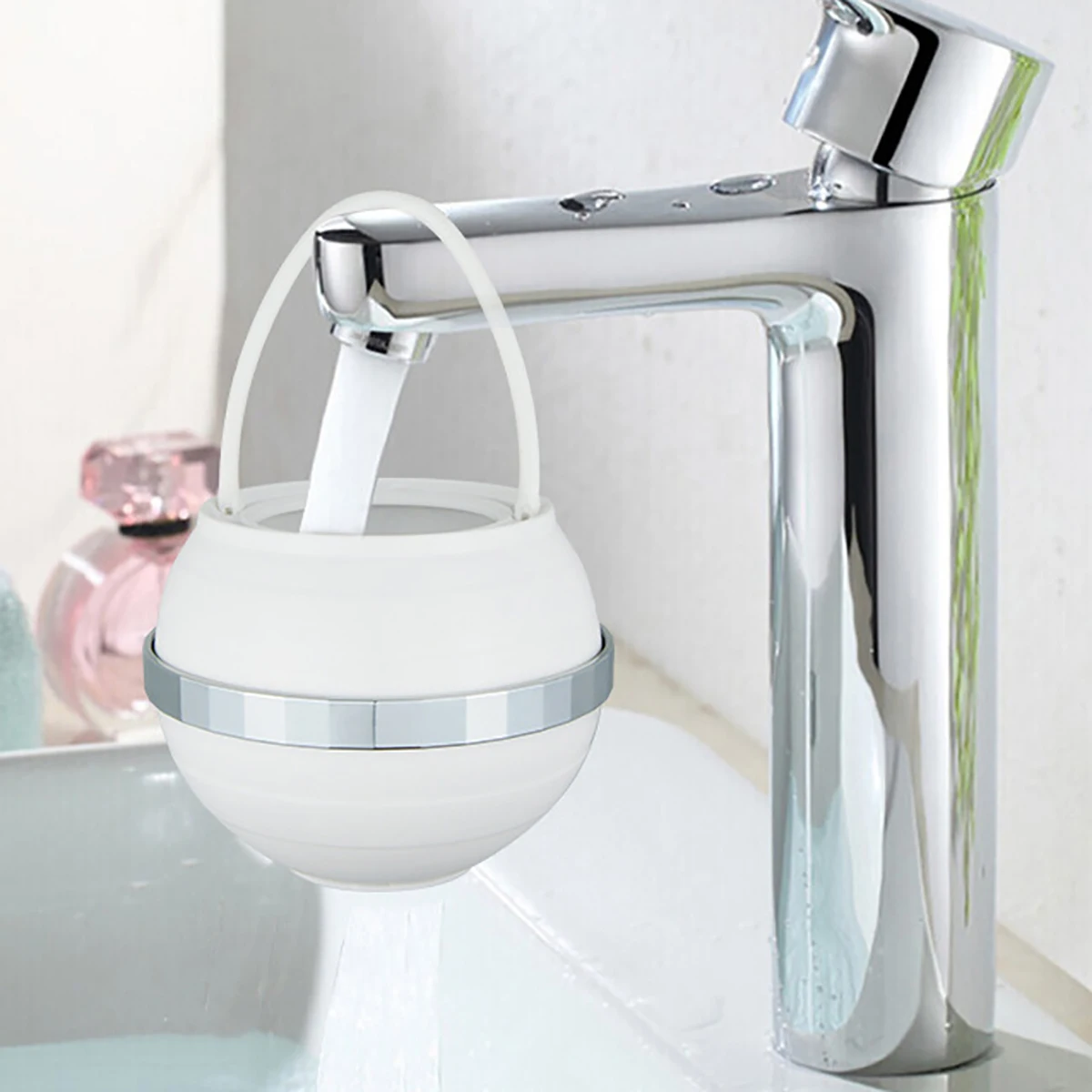 

Фильтр для ванны Фильтр для ванны Фильтр для воды для ванны 8-слойная фильтрация для приготовления кожи и волос Healthier-AT36