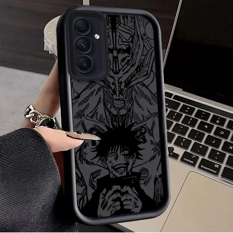 Jujutsu Kaisen Case for Samsung Galaxy A73 A72 A71 A55 5G A54 A52 A52S A51 4G A31 A30 A24 A23 A22 A21S A20S A20 A14 A13 Cover