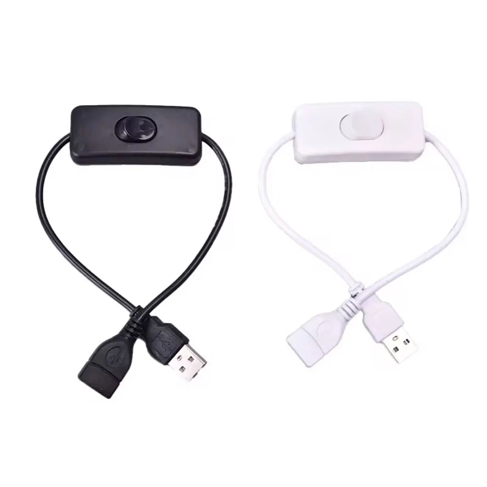 USB Cable with Switch ON/OFF Cable Extension Toggle for USB LED String USB Gadget USB Power Supply Device Tools ﻿