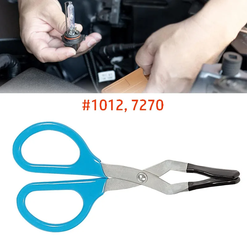 

Bulb Pliers, Mini Bulb Removal Installation Tool, Universal Metal Tool for Removing Hard to Reach Miniature Bulbs