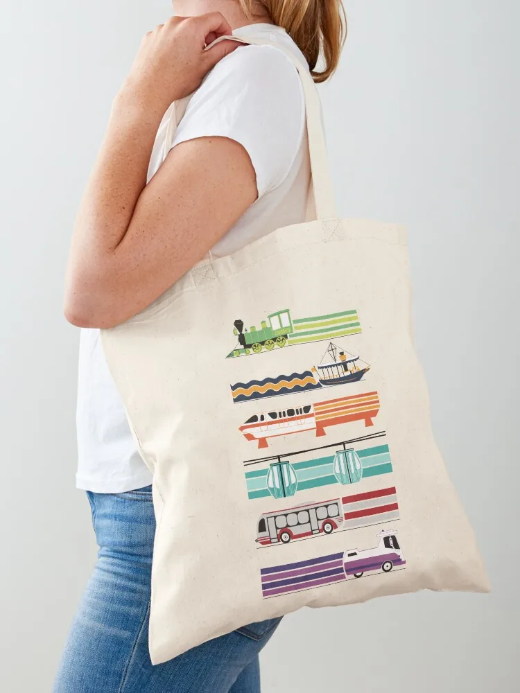 Magical Transportation Tote Bag woman shopping bag Shopper tote bags cloth bags