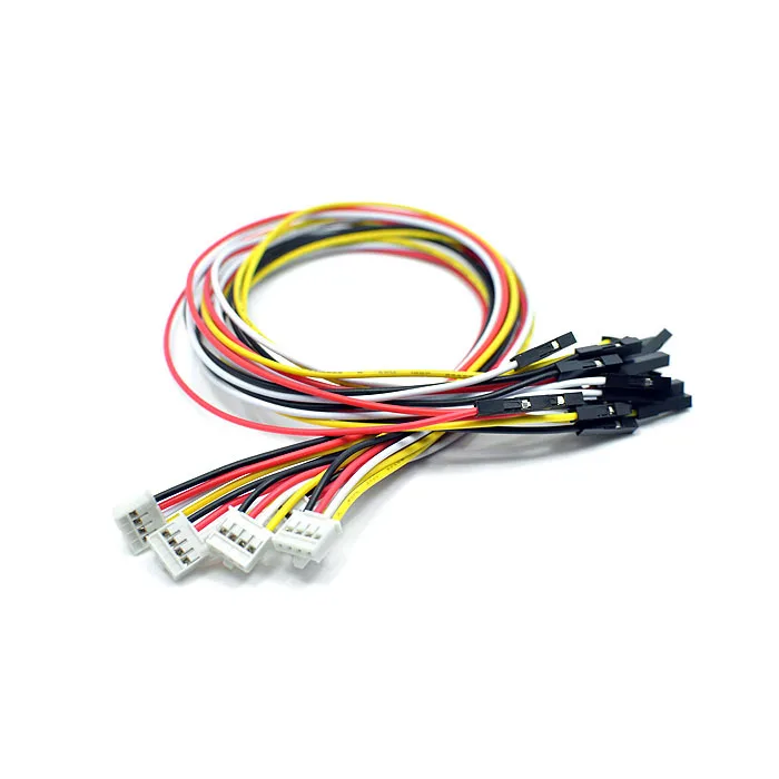 24AWG 20CM Grove connectors  4 pin Female Jumper to Grove Conversion Cable Grove side buckled connector 4 Grove I2C Connectors