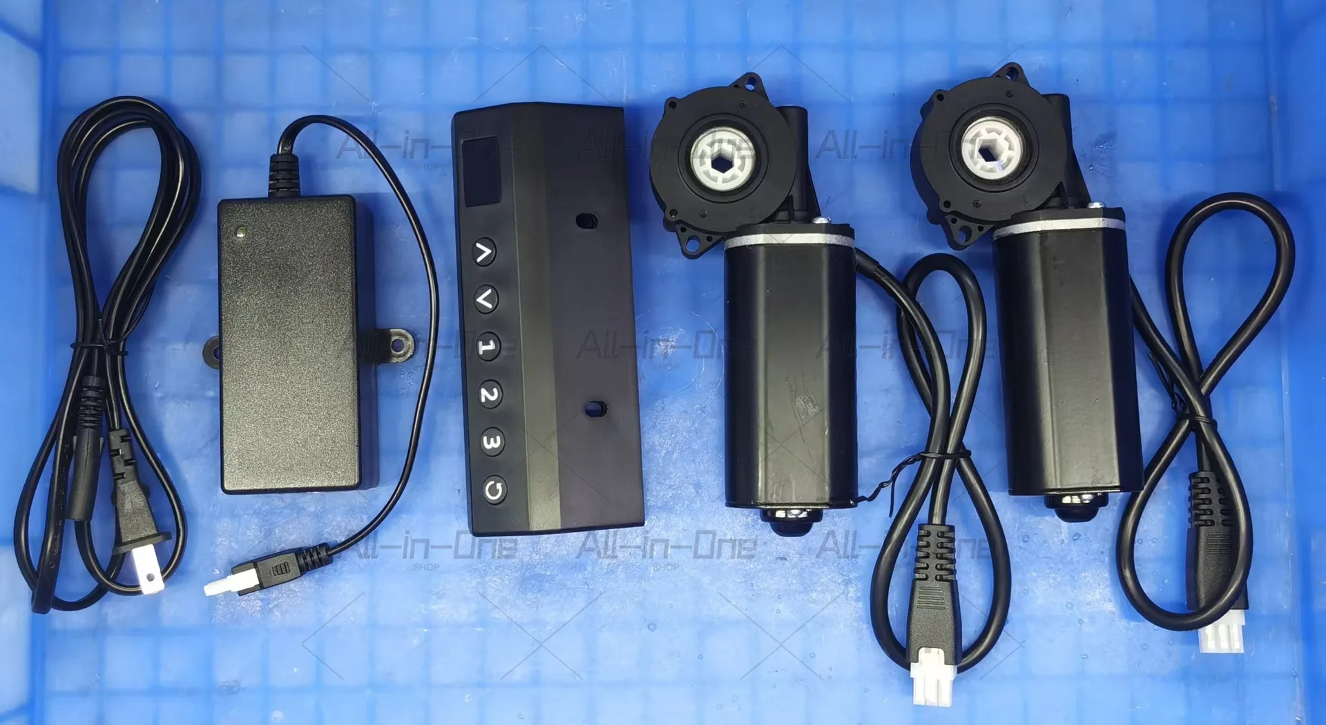 96A10 double control four-piece set, double motor lifting table, electric desk accessories, electric control set