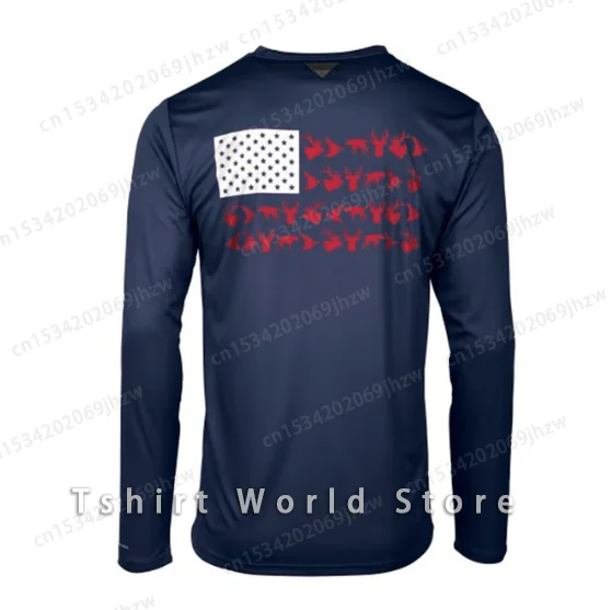 Columbia Pfg Camisa De Pesca verano ropa De Pesca al aire libre hombres Camiseta De manga larga UPF 50 + Camisa De Pesca Anti-UV Camisa De Pesca