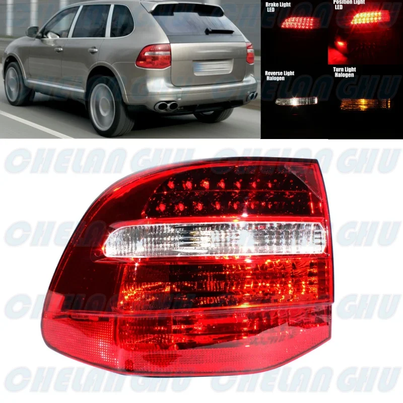 

For Porsche Cayenne 2008 2009 2010 Left Side LED Tail Light Rear Lamp Brake Light Car accessories 95563148702