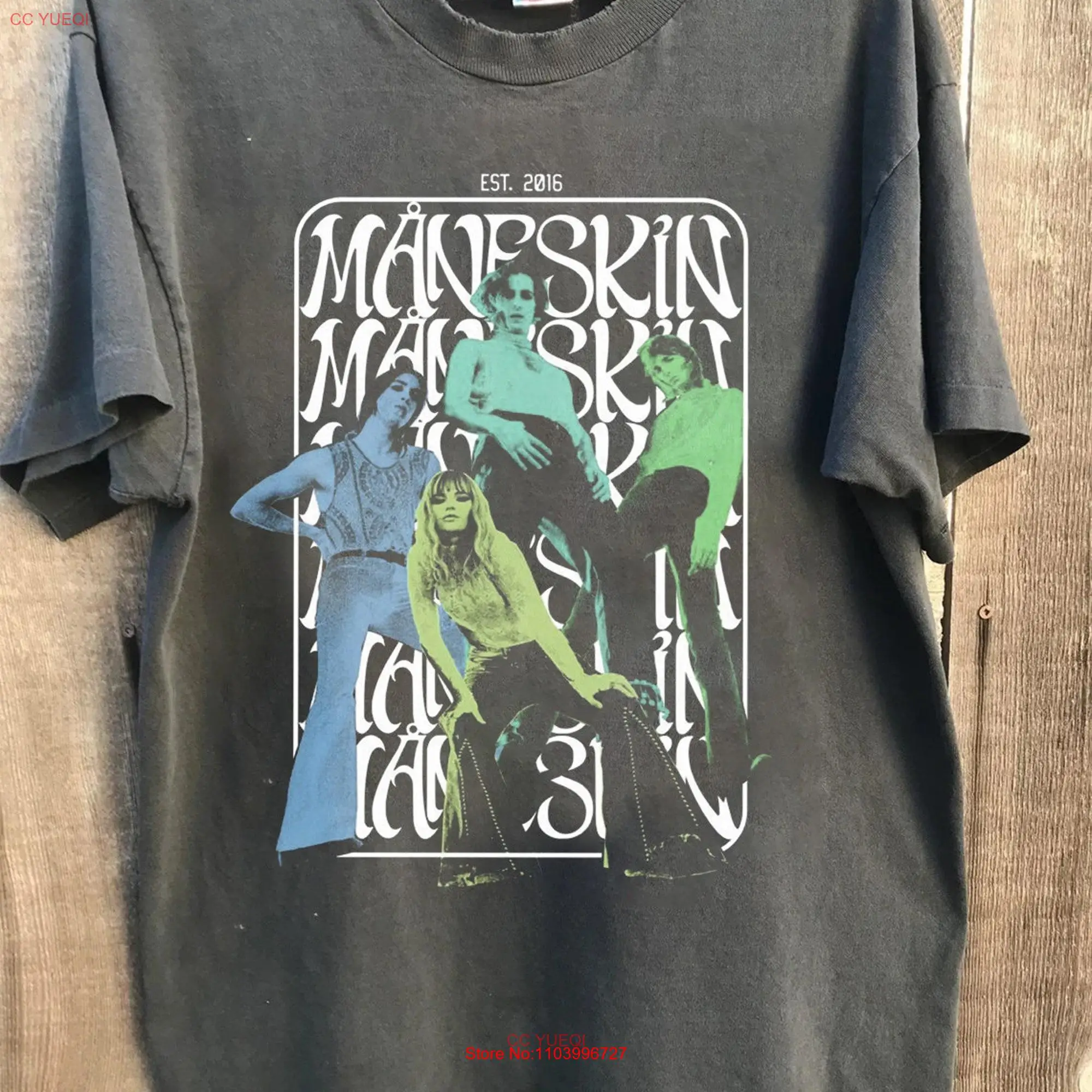 Måneskin T Shirt Tour 2023 Rock Band ConcerT 90s Music for men women unisex long or short sleeves