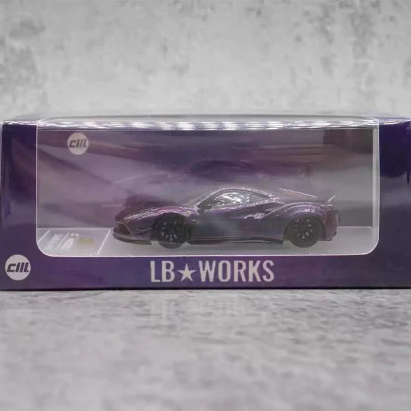 

CM Diecast Original 1:64 Scale 488 LB WK Simulation Alloy Car Model Static Display Collectible Souvenir Decoration