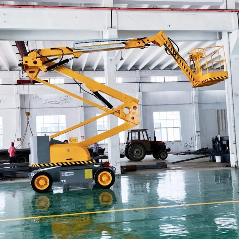 Boom Lifts Self Propelled Articulated Boom Lift Aerial Work Platform Scissor Man Lift