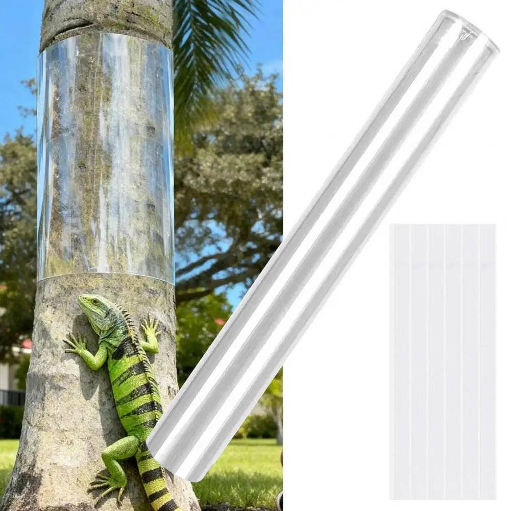 Tree Wrap for Iguanas Prevention Iguana Deterrent Wrap Iguana Tree Wrap Protector Transparent Reusable Tree Trunk for Preventing