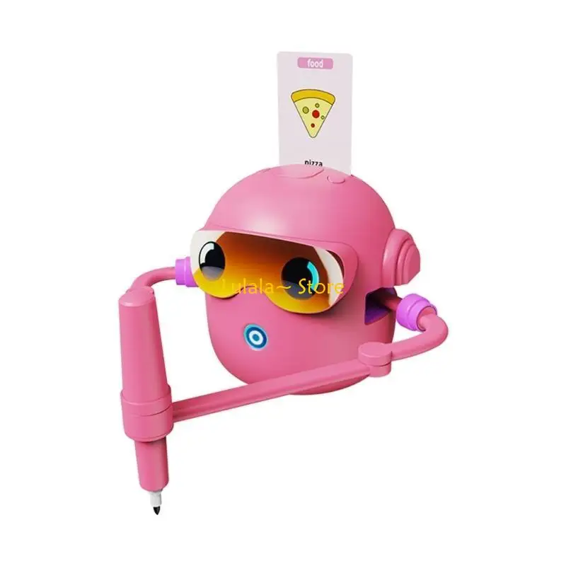 Y4QA Macchina da disegno automatica per bambini, apprendimento arte pittura, robot, giocattolo, con inserto per carta