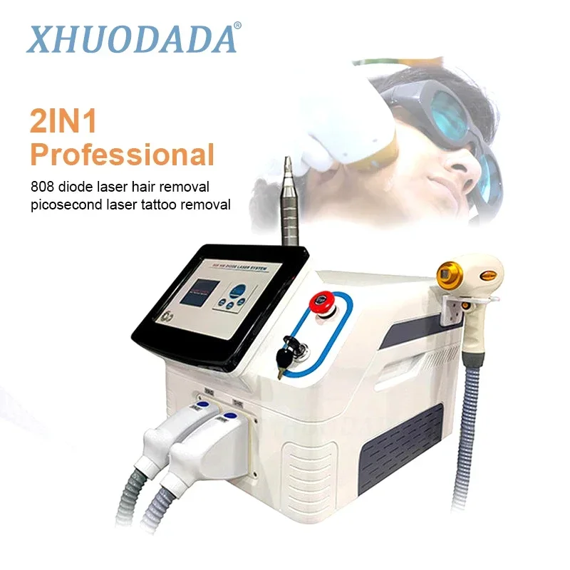 4500W 808nm Diode Laser Hair Removal Machine Wavelength Hair Removal Laser Picosecond Tattoo Removal Nd Yag