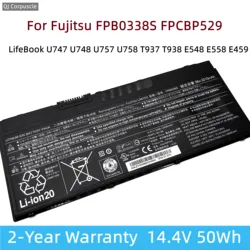 New Original FPB0338S Laptop Battery For Fujitsu LifeBook U747 U748 U757 U758 T937 T938 E548 E558 E459 FPCBP529 FMVNBP247 NBP248