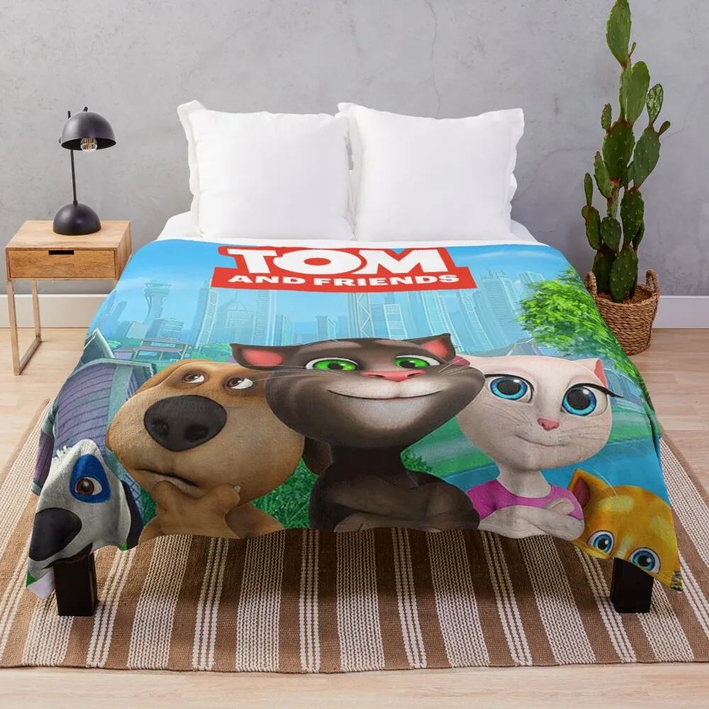 Sepentom the My Talking and friends Tom 2 2021 Throw Blanket flannel blanket