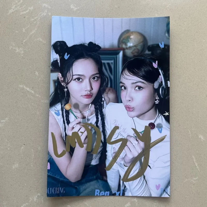 LMSY Photo Thai TV Affair The Series Drama Stills Handwritten Signature Picture