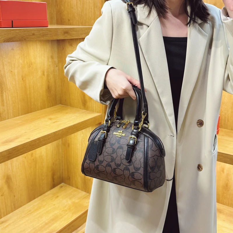 

Paris Inspired Designer Crossbody Bag For Women Elegant Leather Handbag Luxury Vintage Charm