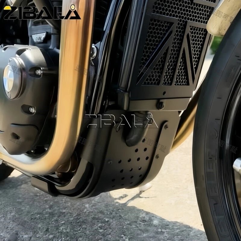 

Engine Protection For Speed Twin Street 900 Thruxton RS Bonneville T100 T120 Chassis Under Guard Skid Plate Belly Pan Protector