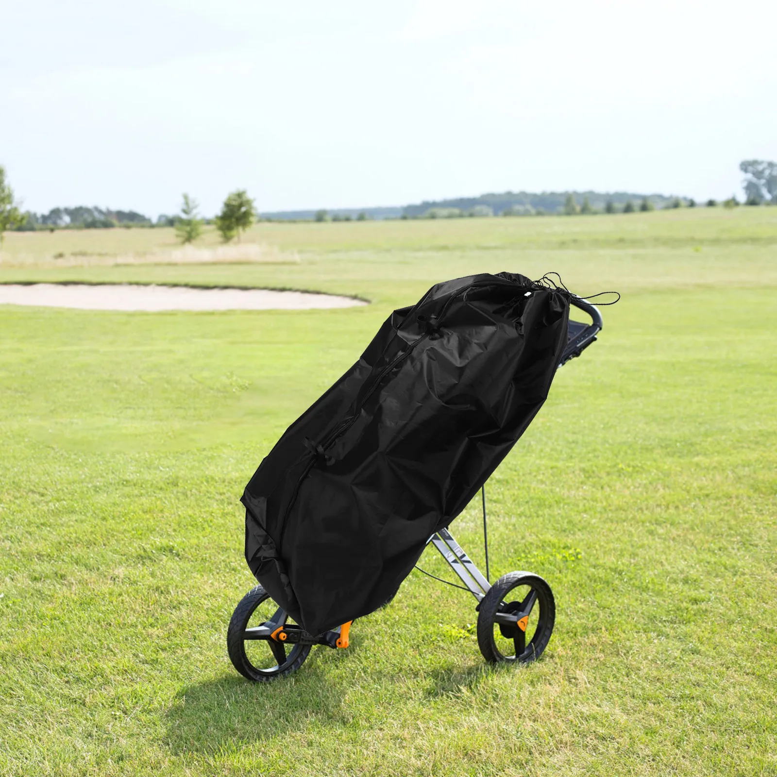 

1pc Oxford Cloth Waterproof Universal Cart Protective Travel For Men Lightweight Durable Easy Install Accessories Rainproof Club